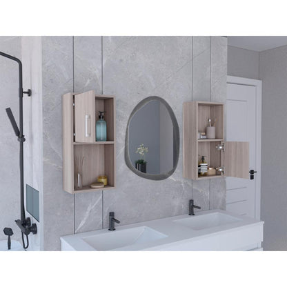 Gabinete de Baño Bath Bardolino con Puerta Abatible x2 Unidades