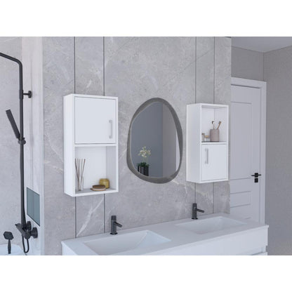 Gabinete de Baño Bath Blanco con Puerta Abatible x2 Unidades