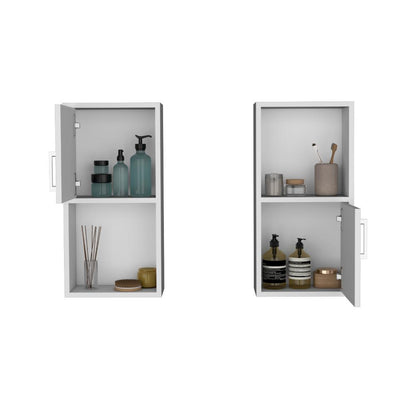 Gabinete de Baño Bath Blanco con Puerta Abatible x2 Unidades