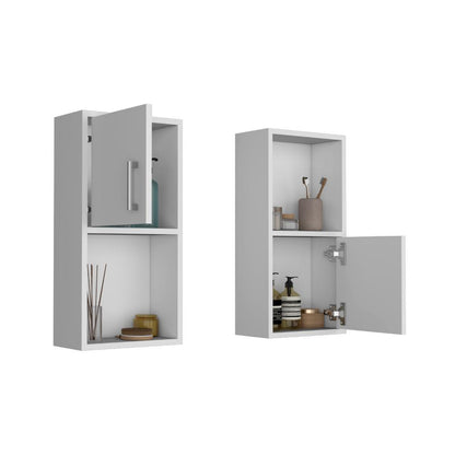 Gabinete de Baño Bath Blanco con Puerta Abatible x2 Unidades