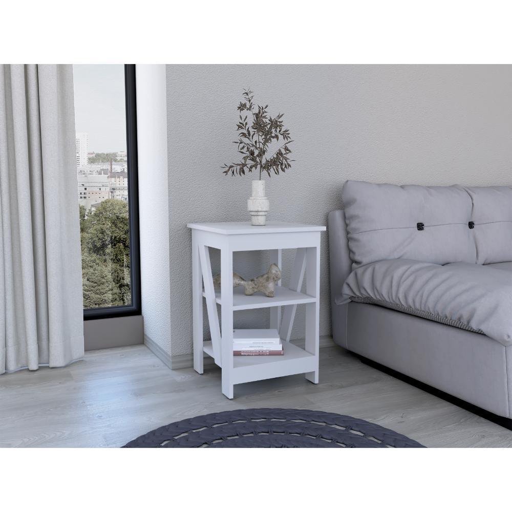 Mesa Auxiliar Taylor Blanco