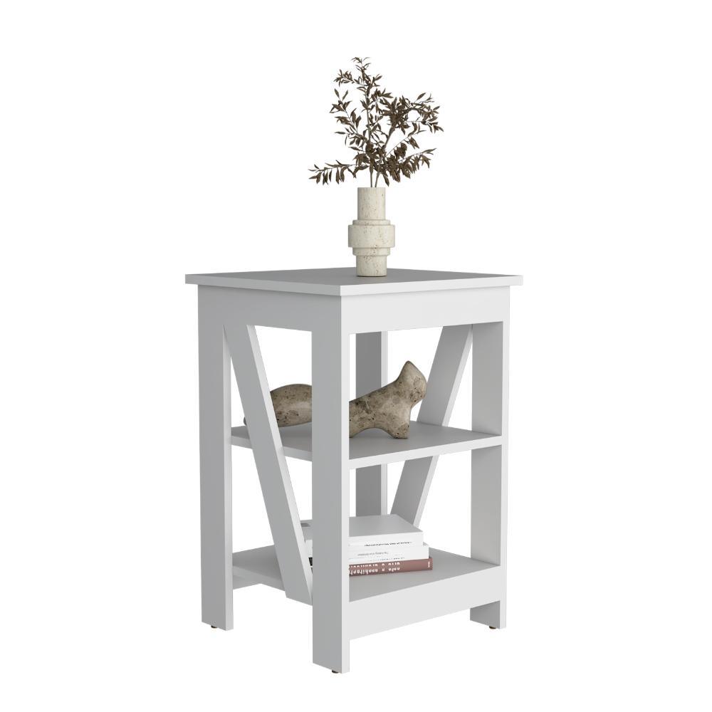 Mesa Auxiliar Taylor Blanco