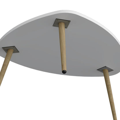 Mesa de centro Baja Narvik  Blanco