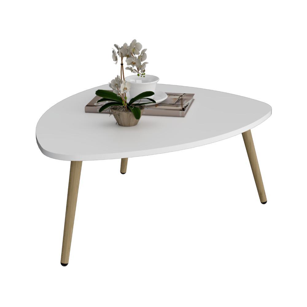 Mesa de centro Baja Narvik  Blanco