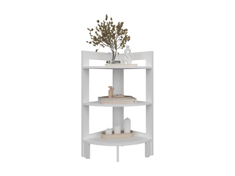 Mesa Auxiliar Esquinera Riga Blanco
