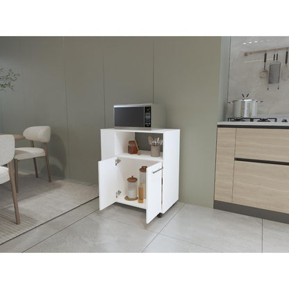 Mesa Auxiliar de Cocina Eldon Blanco