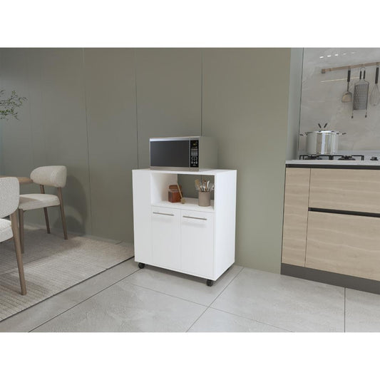 Mesa Auxiliar de Cocina Eldon Blanco