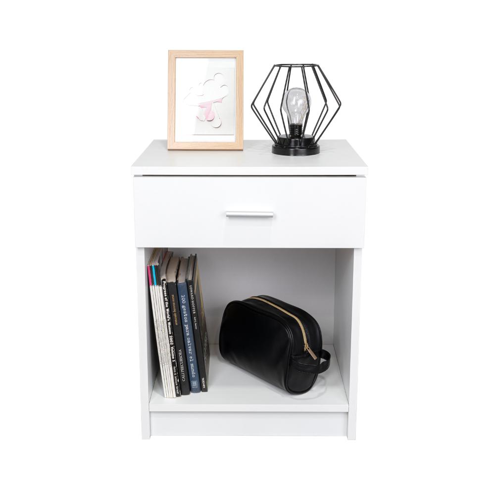 Mesa de Noche ECO  Blanco