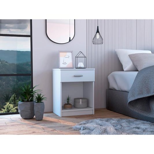 Mesa de Noche ECO  Blanco