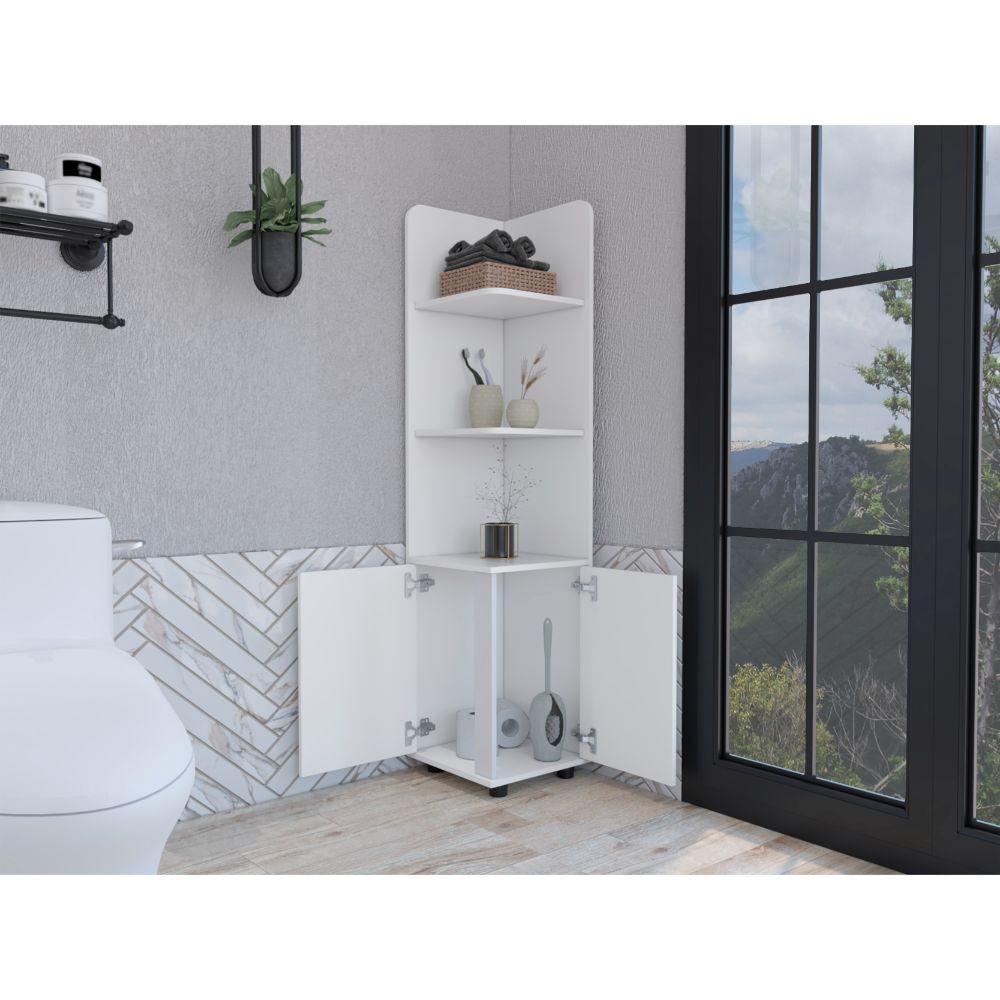 Mueble Esquinero Malibu Blanco