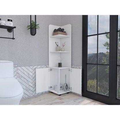 Mueble Esquinero Malibu Blanco