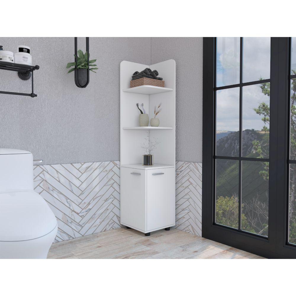 Mueble Esquinero Malibu Blanco