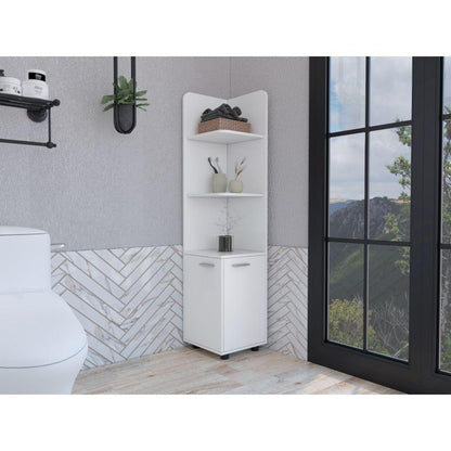 Mueble Esquinero Malibu Blanco