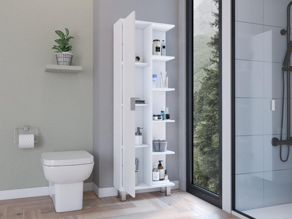 Mueble Auxiliar de Baño Crovie Blanco