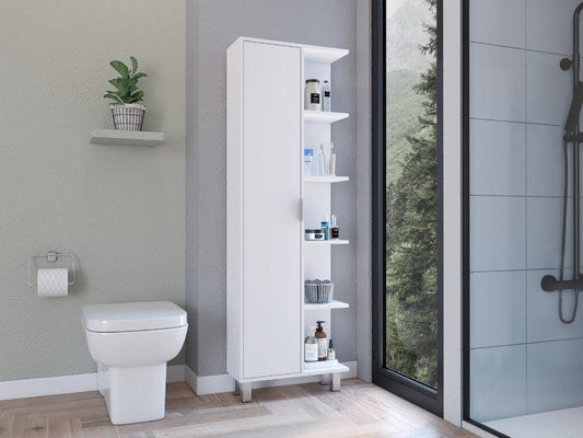 Mueble Auxiliar de Baño Crovie Blanco