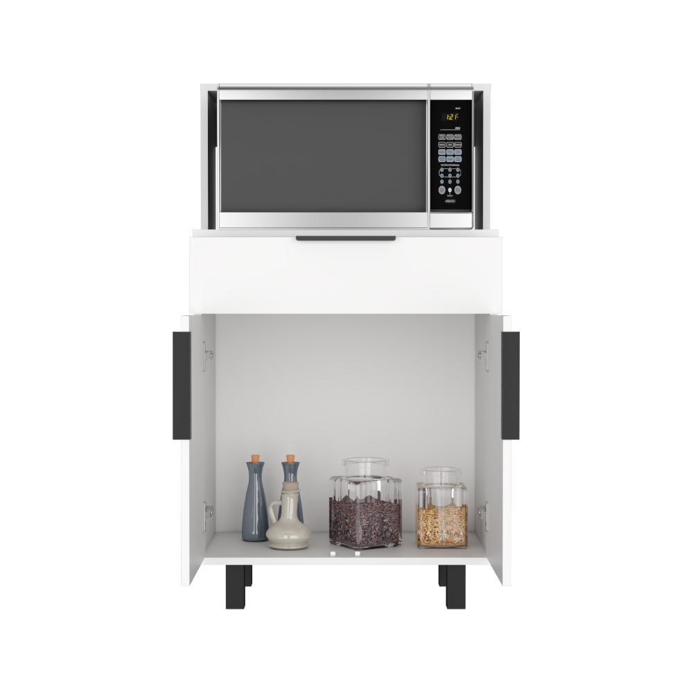 Modulo Microondas Bajo Castano Blanco