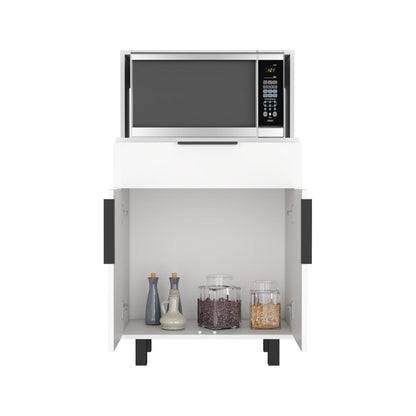 Modulo Microondas Bajo Castano Blanco