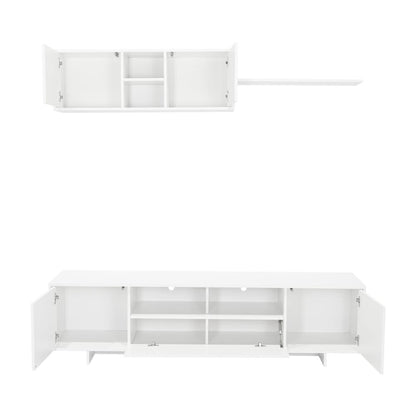 Mesa Para Tv Agata Blanco