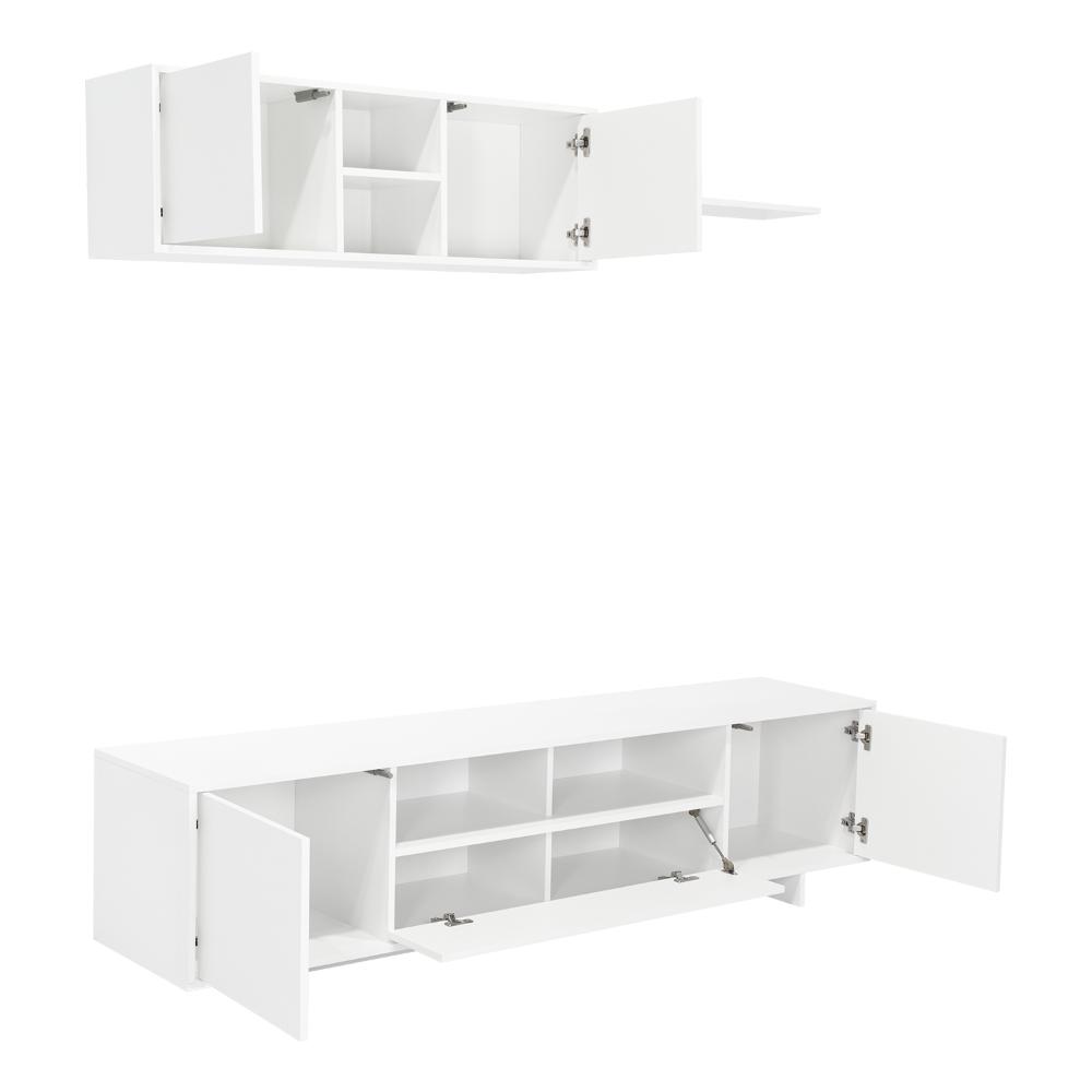 Mesa Para Tv Agata Blanco