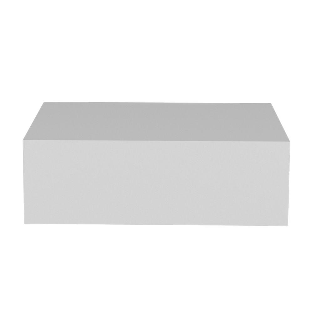 Nochero o Cajon Flotante 40 Milano  Blanco