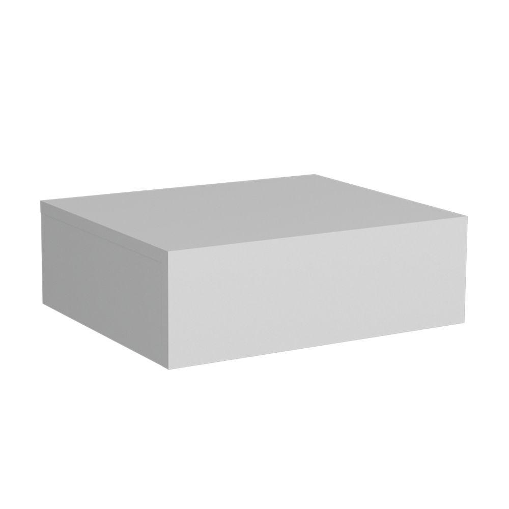 Nochero o Cajon Flotante 40 Milano  Blanco