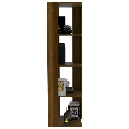 Mueble Organizador Esquinero Amber color Miel para Habitación.