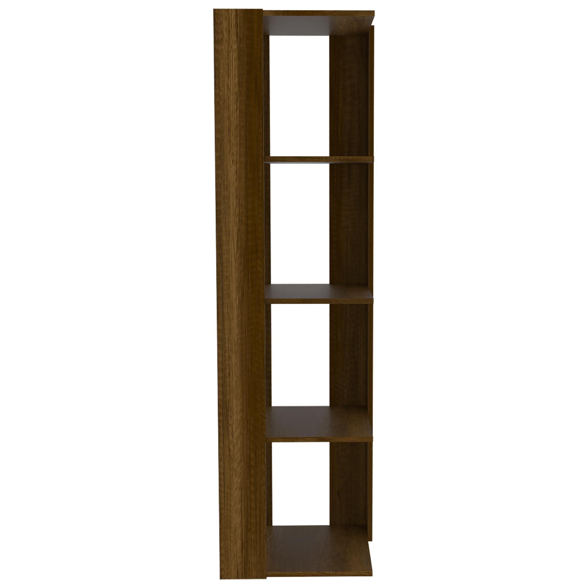 Mueble Organizador Esquinero Amber color Miel para Habitación.