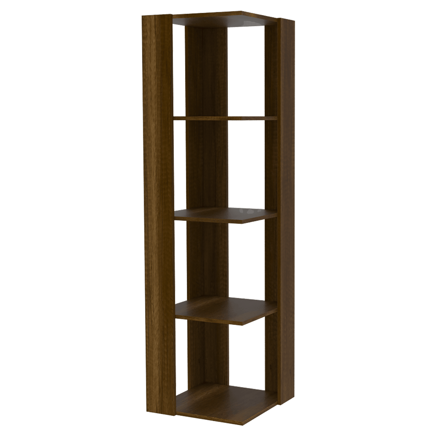 Mueble Organizador Esquinero Amber color Miel para Habitación.