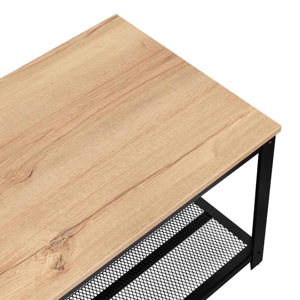 Mesa de centro Ferrato  Duna y Estructura metálica negra