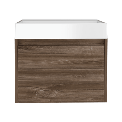Mueble Lavamanos Fussion color Avellana para Baño.