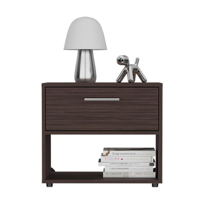 Mesa de Noche Alpine Nogal