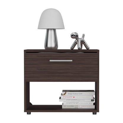 Mesa de Noche Alpine Nogal