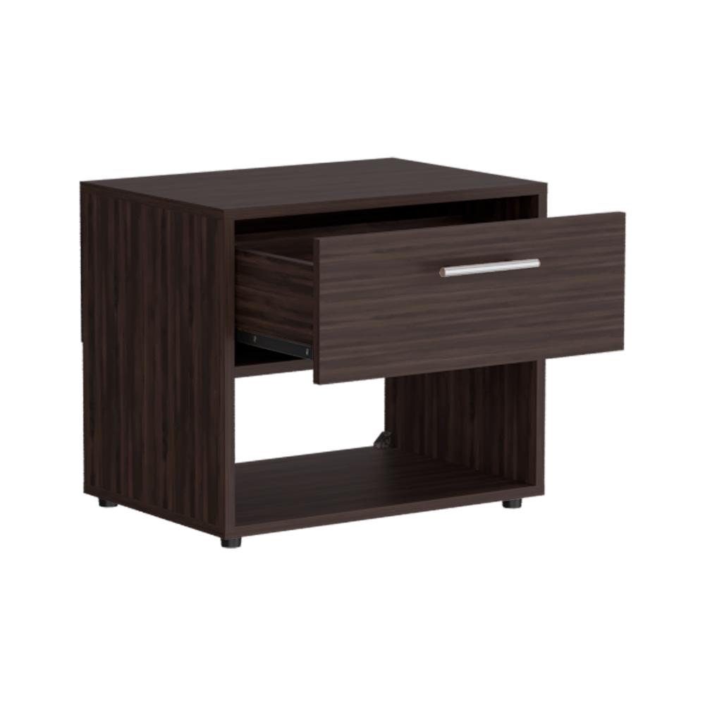 Mesa de Noche Alpine Nogal