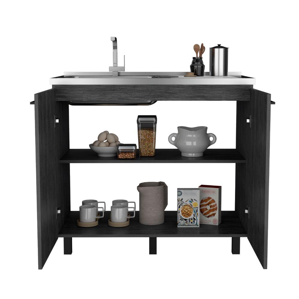 Gabinete Inferior de Cocina Napoles Gris
