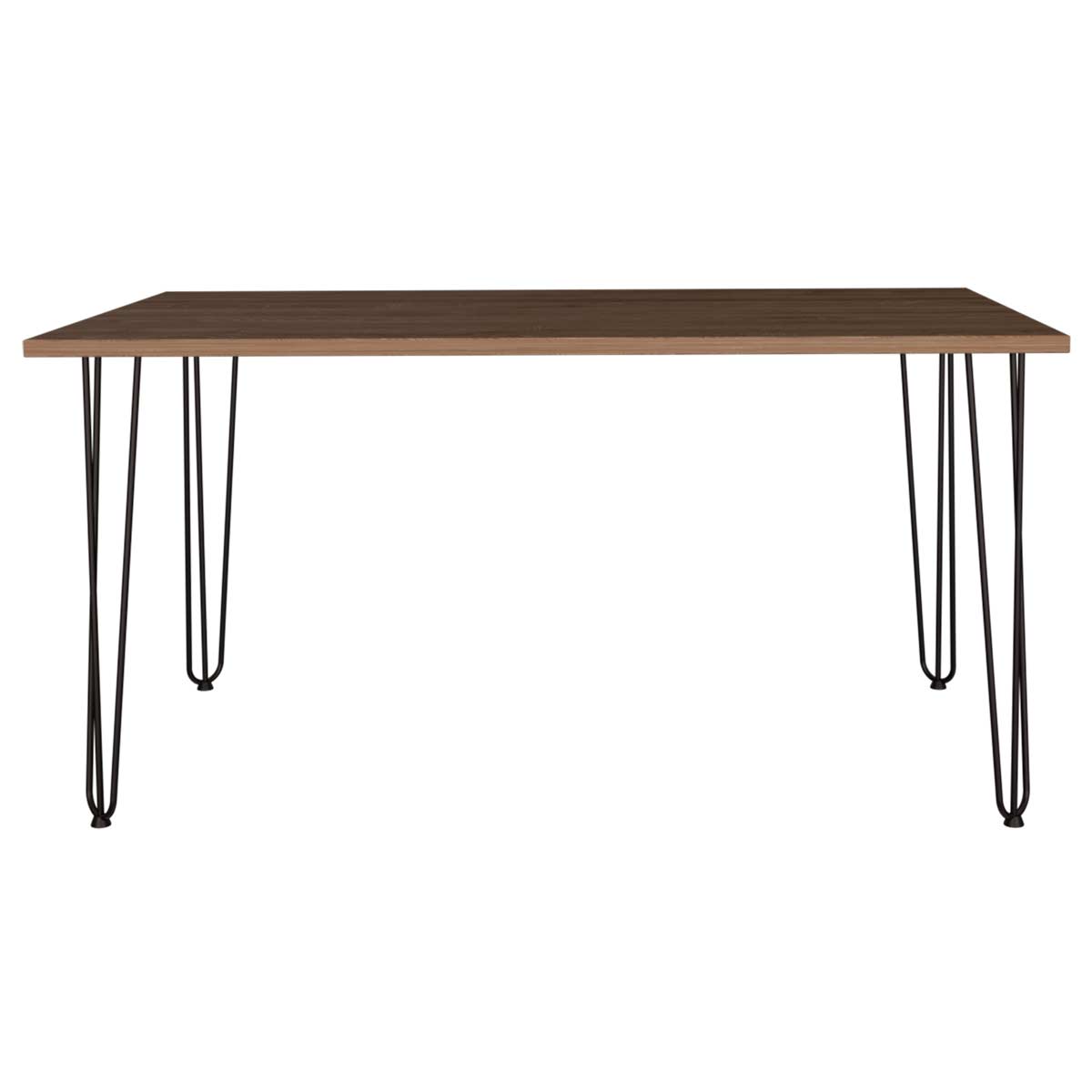 Mesa de Comedor Vassel Caramelo 6 Puestos