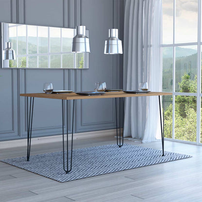Mesa de Comedor Morelli Miel 6 Puestos