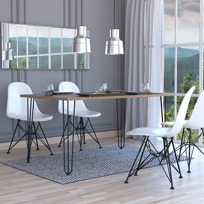Mesa de Comedor Morelli Miel 6 Puestos