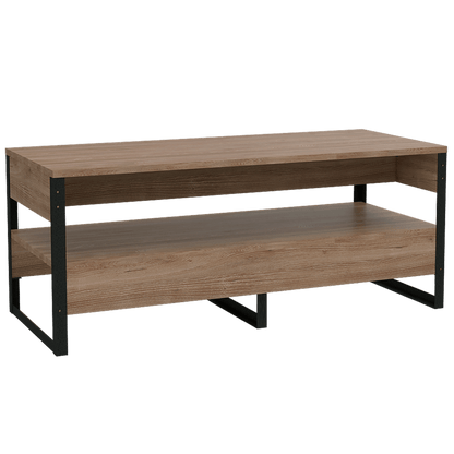 Mesa de Centro Korina color Miel para Sala.