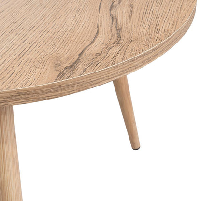 Mesa auxiliar redonda Narvik  Macadamia