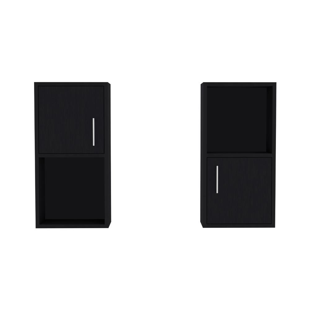 Gabinete de Baño Bath Wengue con Puerta Abatible x2 Unidades