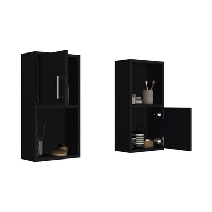 Gabinete de Baño Bath Wengue con Puerta Abatible x2 Unidades