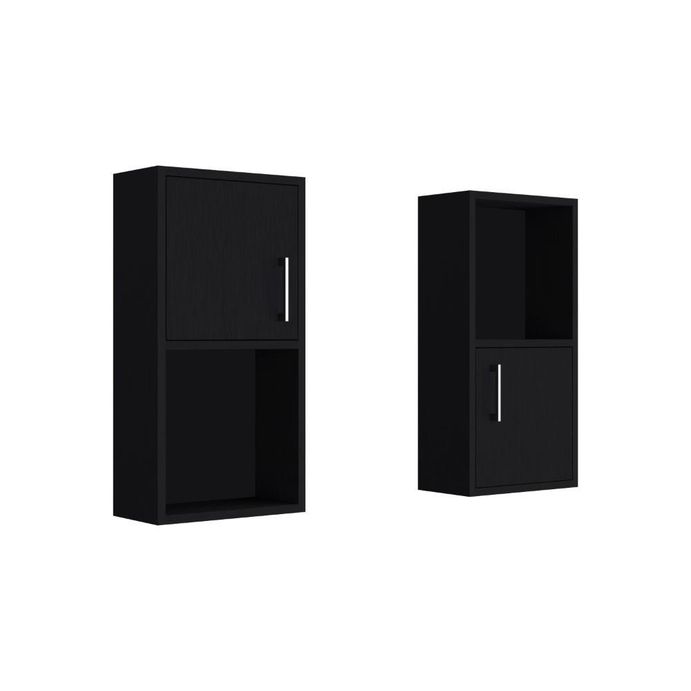 Gabinete de Baño Bath Wengue con Puerta Abatible x2 Unidades