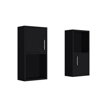 Gabinete de Baño Bath Wengue con Puerta Abatible x2 Unidades