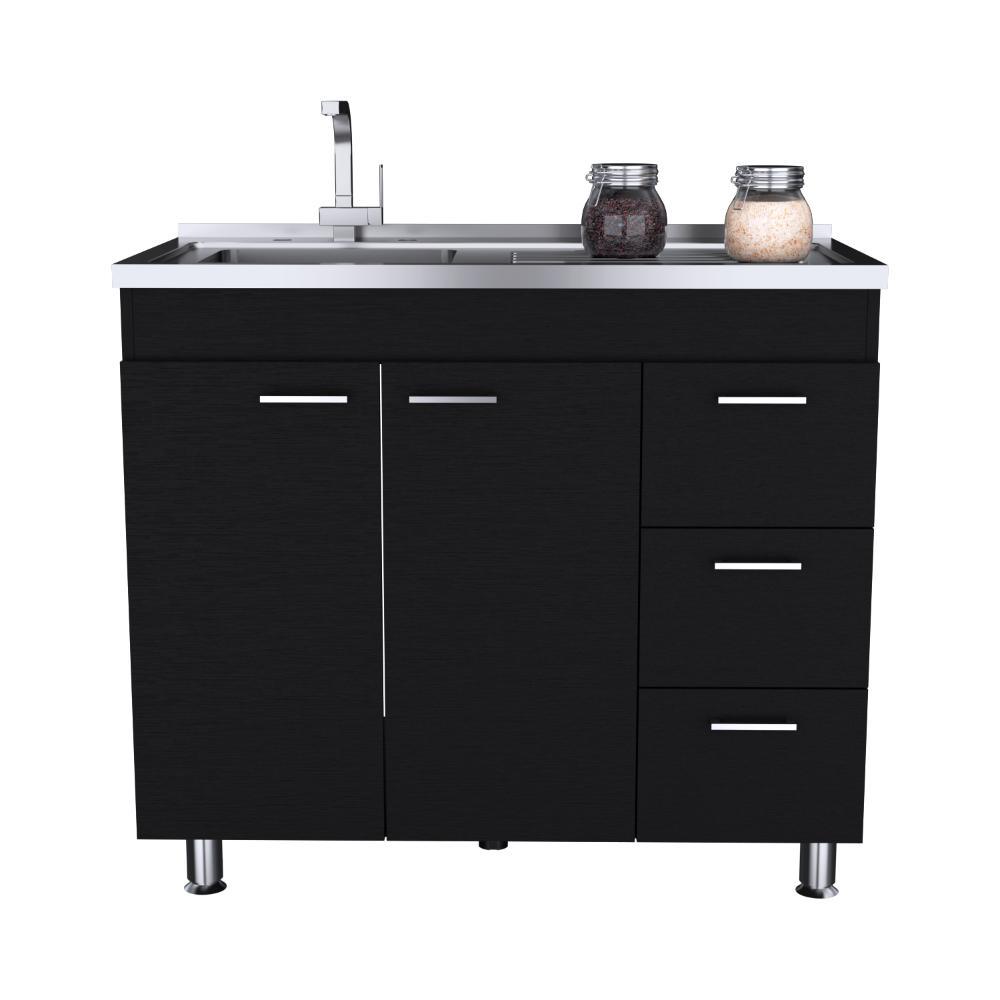 Gabinete Inferior Stella Wengue 100 Cm