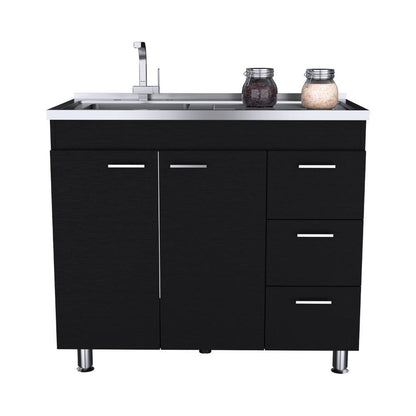 Gabinete Inferior Stella Wengue 100 Cm