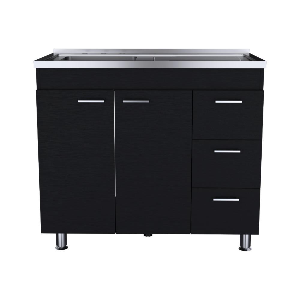 Gabinete Inferior Stella Wengue 100 Cm