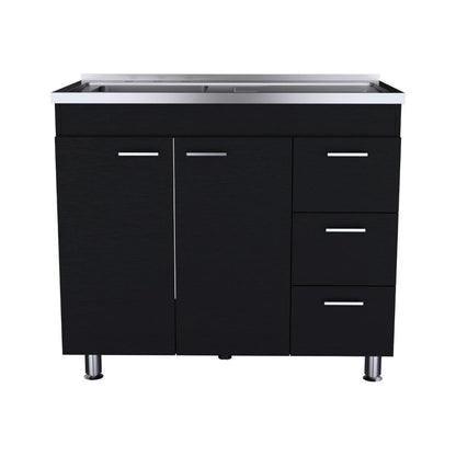 Gabinete Inferior Stella Wengue 100 Cm