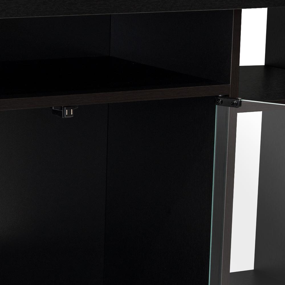 Mesa Para Tv Vermon Wengue para 46"