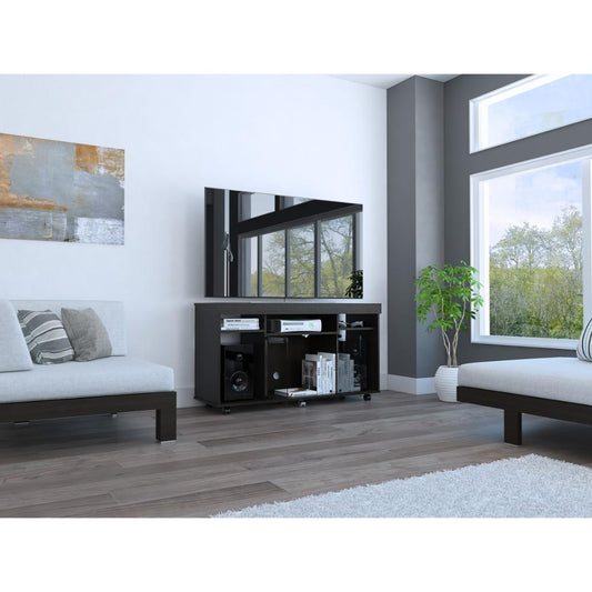 Mesa Para Tv Vermon Wengue para 46"