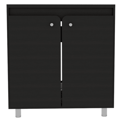 Mueble Lavamanos Rivere color Wengue para Baño.
